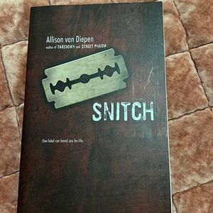 Snitch by Allison van Diepen book